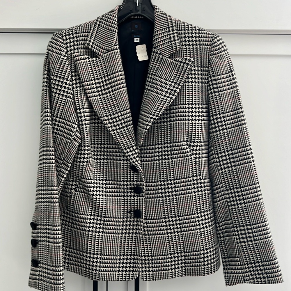 NWT Baxis Plaid Blazer